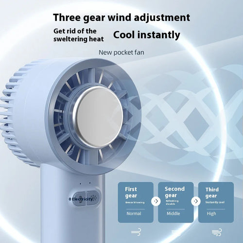 Mini Handheld Ice Cold Turbo Jet Fan