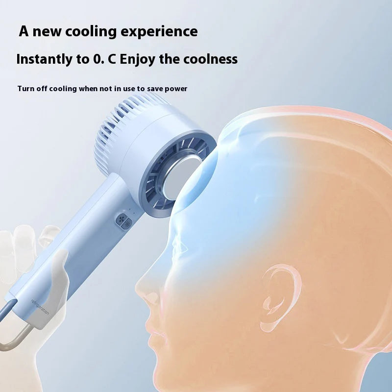 Mini Handheld Ice Cold Turbo Jet Fan