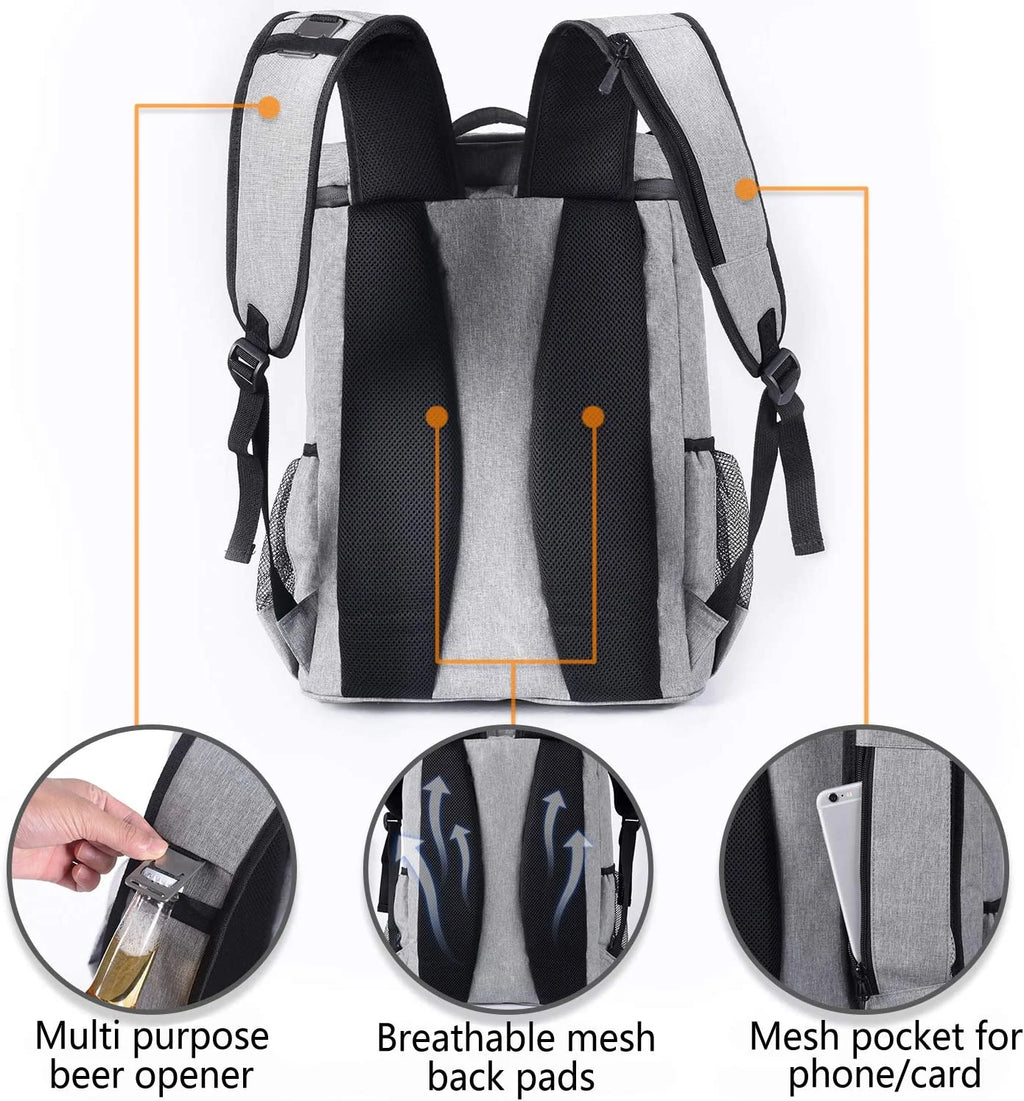 Backpack Cooler - Leakproof, Insulated & Waterproof