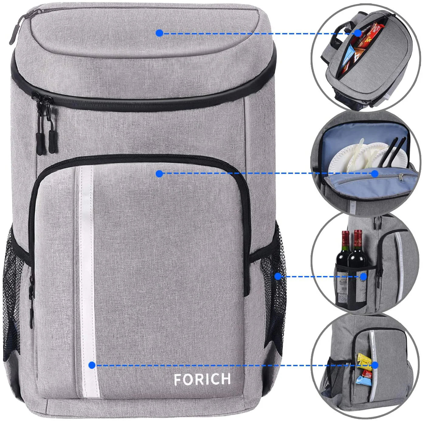 Backpack Cooler - Leakproof, Insulated & Waterproof
